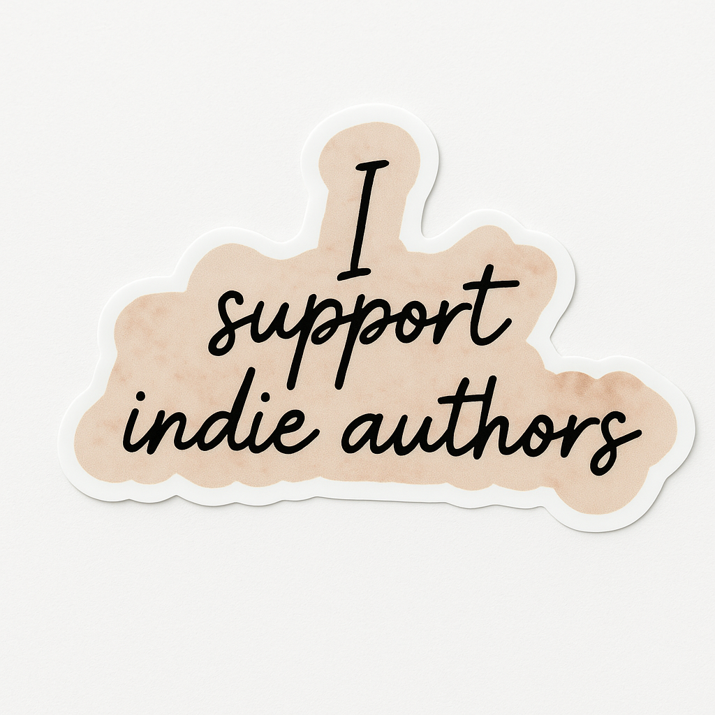 I Support Indie Authors Sticker