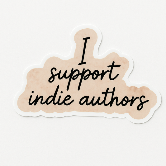 I Support Indie Authors Sticker